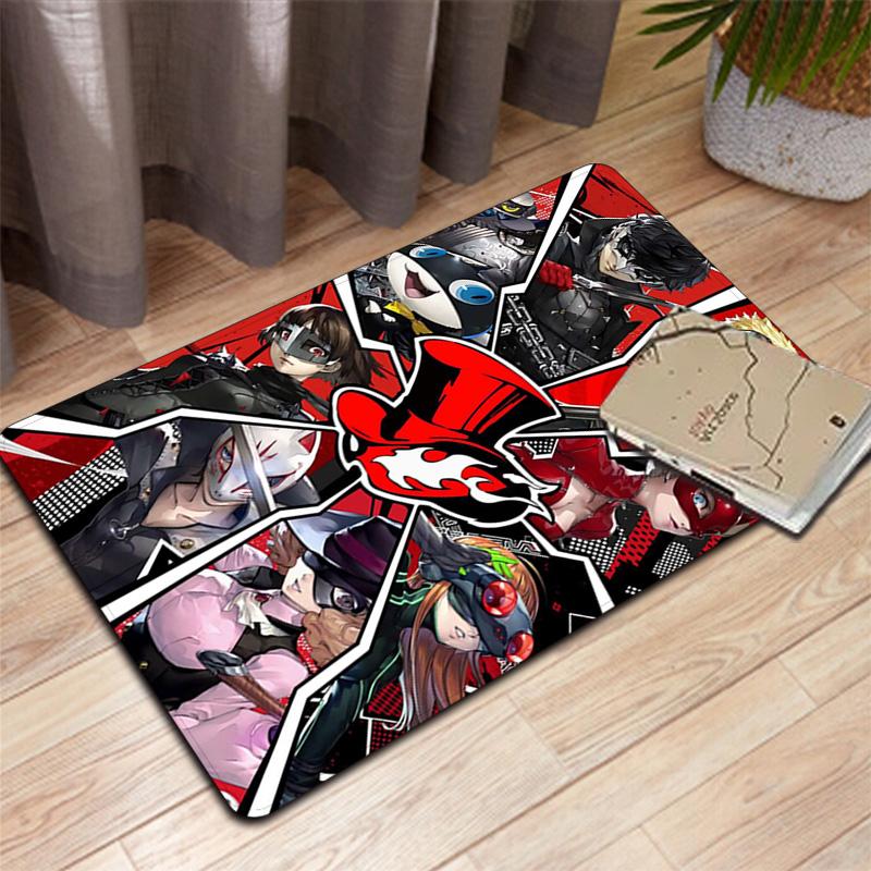 Colorful anime style Rug Floor Mat for Living Room or Bedroom Soft and Comfortable Carpet a Gift for Birthday and Holiday.