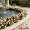 1Pcs Indoor Outdoor Eucalyptus Camellia Flower High Resistance to Fading for Long-term Use