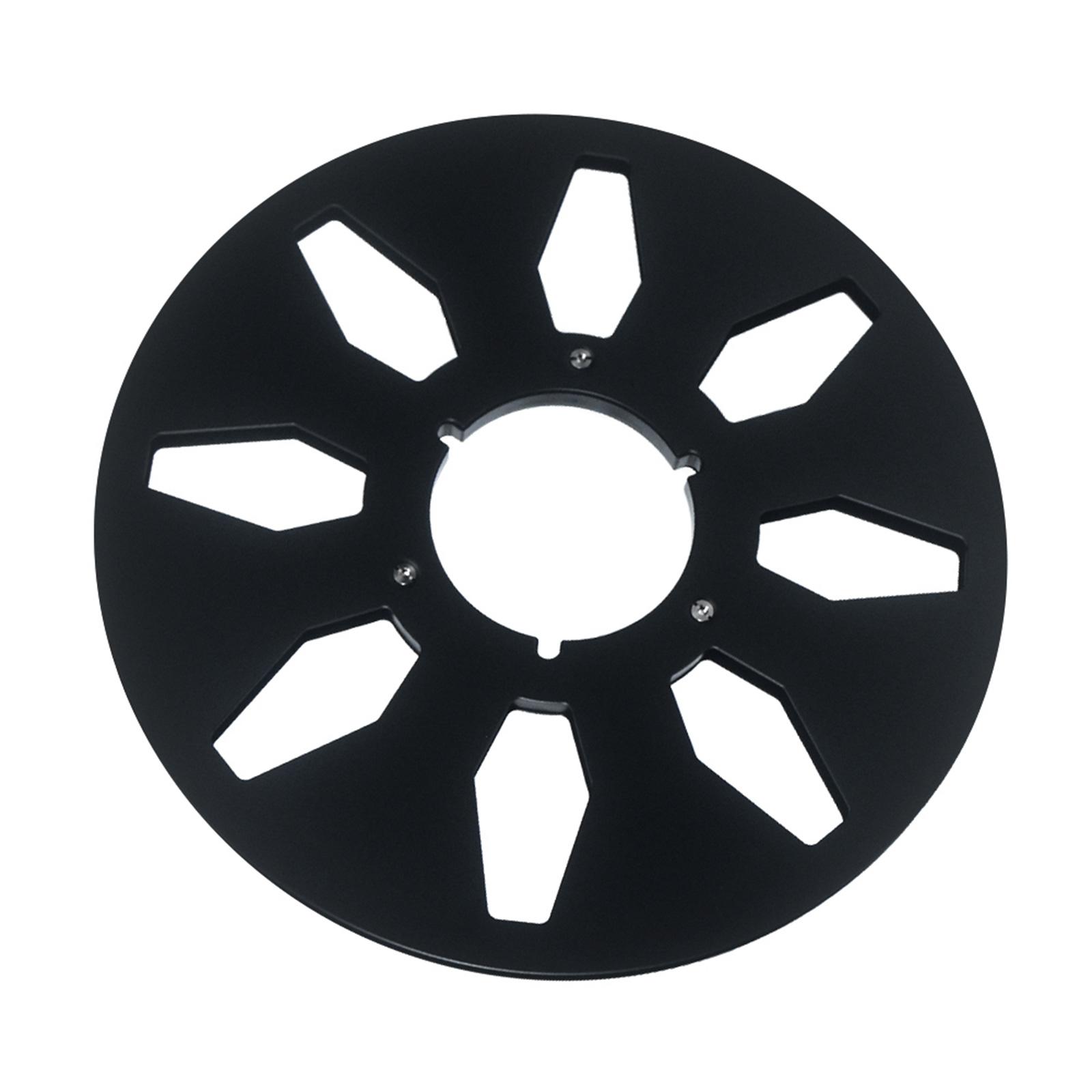 

Металлическая катушка 10-дюймовая катушка на катушку Катушка для записи, 10-дюймовая пустая металлическая катушка, лента 1/4 дюйма чёрный