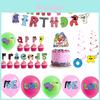 Colorful Balloon Pull Flag Set Alphabet Lore Birthday Party Home Supplies