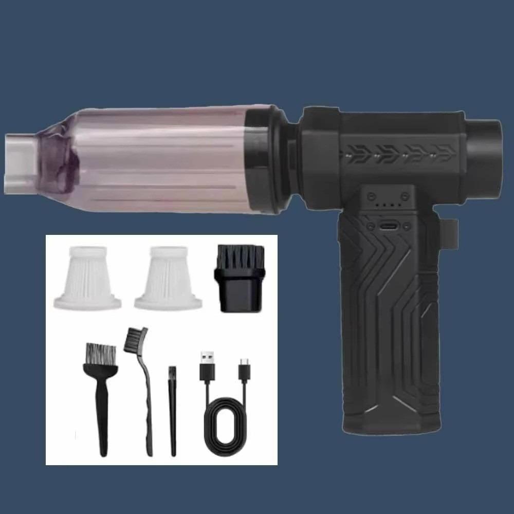 Adjustable Wind Speed Turbo Jet Fan Max.600g Thrust Car Dust Dryer New Electric Air Blower