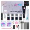 Libeauty Lash Lift and Tint Kit Black Brow Tinting Set Natural Eyelash Lifting Perm Treatment 4-6 Weeks For Lash Curler Perm Kit