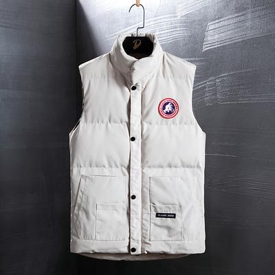 Gosling Down Vest Couple Korean Version of The Trend Sleeveless Men's Camouflage Vest Padded Casual Large Size Vest Coat