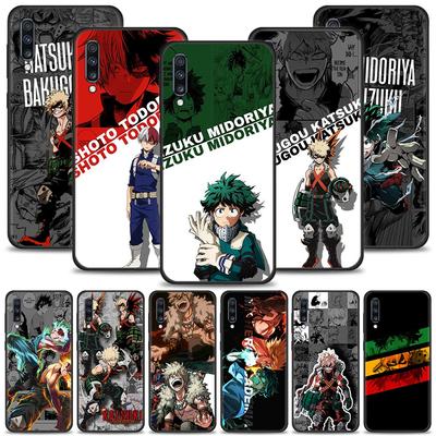 Funda para Samsung Galaxy A50 A30s A20s A20e A20 A10 M51 M31 M31s M30s M62 M52 M22 M12 M21 mi héroe Academia Midoriya Izuku Comics