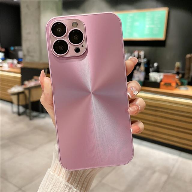 For iPhone 16 Pro Max Luxury Dazzling CD Lines Silicone Frame Phone Case For iPhone 11 12 13 14 15 16 Plus Lens Protective Cover