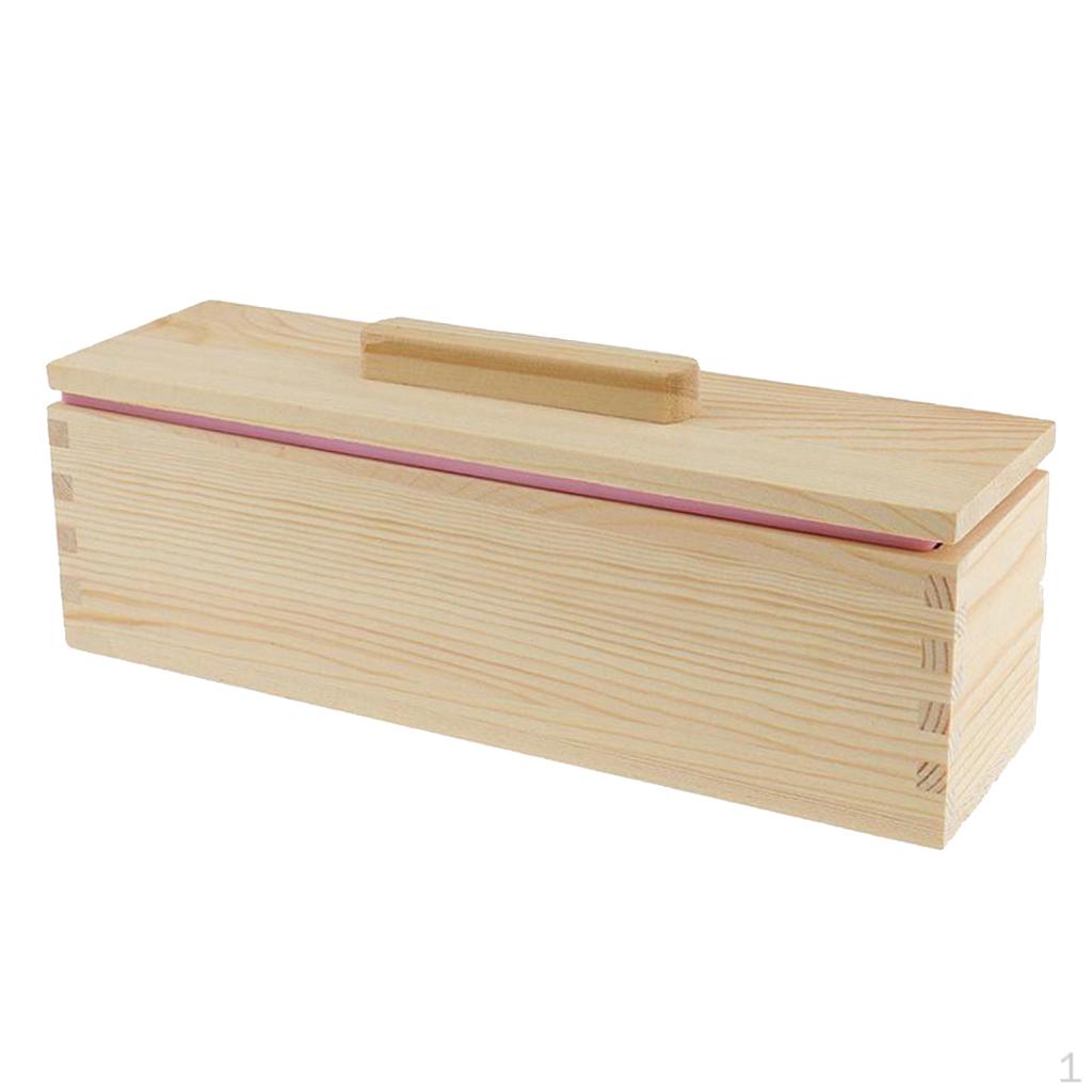 Flexible Rectangular Soap - Loaf with and Lid DIY Tool for Soaps Cake Making Supplies Silicone,