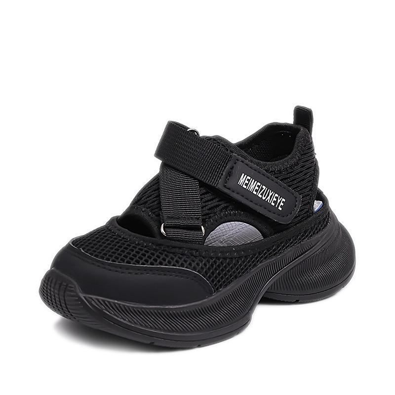 New Summer Kids' Sports Sandals - Functional Soft Sole Closed-Toe Shoes for Big Girls & Boys