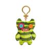 Fuggler SpongeBob SquarePants Keychain Funny Ugly Monster Plush Toys Cartoon Backpack Pendant Dolls Stuffed Peluche Gifts 11CM