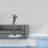 Modern Golfing Resin Figurine And Metal Sculpture Abstract Decoration for Golf Lover Shelf Club