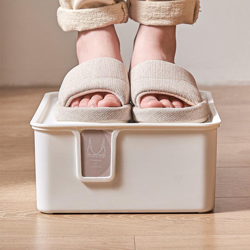 3-in-1 Dustproof Plastic Drawer Organizer for Socks and Underwear