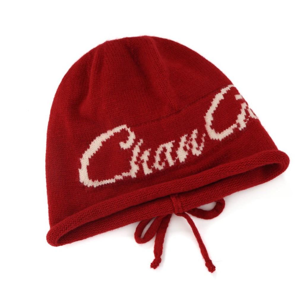 Printing Pattern Letter Beanie Knitted Cap For Women Windproof Warm Breathable