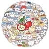 60 PCS Korean Style Cute Animal Stickers, Waterproof Vinyl Decals for Phone Case Cup Notebook Helmet Fridge Decor