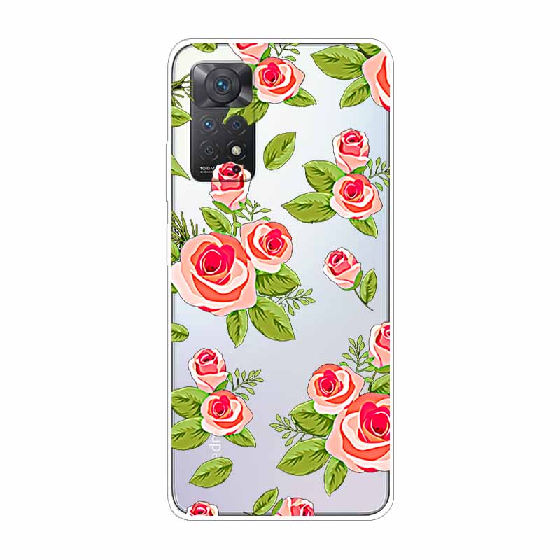 For Xiaomi Redmi Note 11 Pro 5G Case Transparent Soft TPU silicon Phone Cover For Xiaomi Redmi Note11 Pro 4G Case Clear Funda