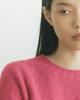 Halliobeuseukoteullaendeu Shaggy Dog Crew Neck Sweater - Blush