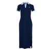 Originals Casual Sport Striped Knit Short Sleeve Dress Women Dresses KY5698