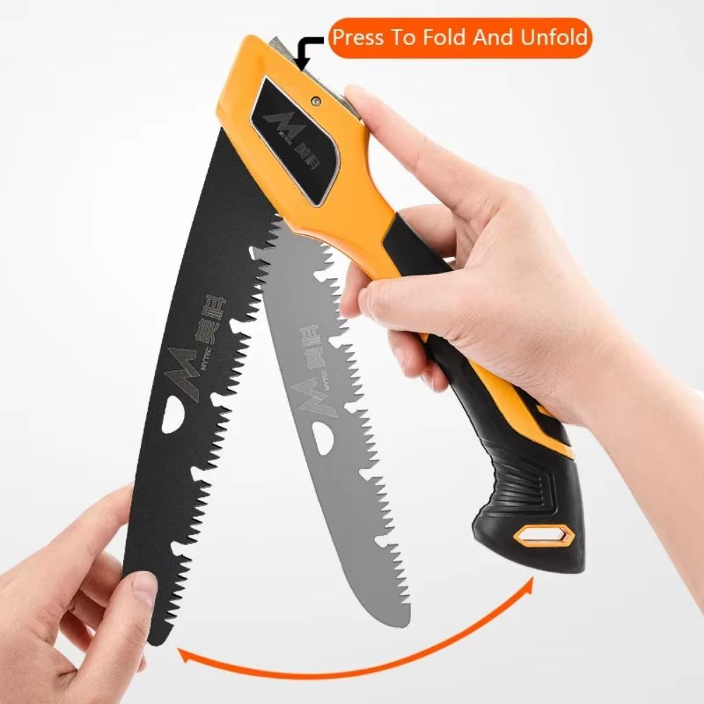 Hand Saw 400/465/525mm Folding Saw Heavy Duty SK5 Japanese Style Saw Outdoor Hiking Camping Portable Hacksaw Garden Pruning