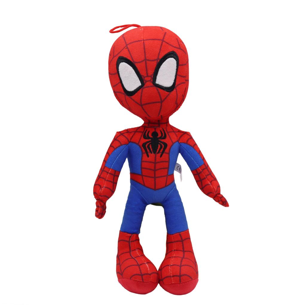 30cm Marvel Spiderman Plush Toy Soft Stuffed Cartoon Stuffeds Dolls Large Plushs Boy Cloth Dolls Pillow Kids Christmas Gift