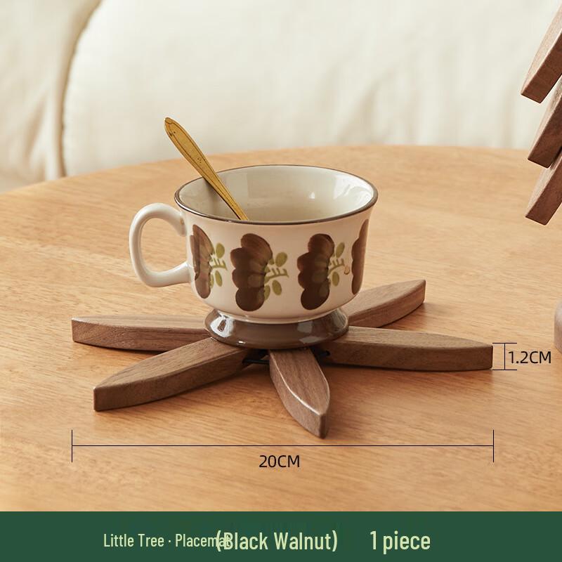 North American Black Walnut Coaster and Heat Insulation Mat