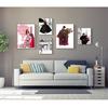 Posters And Prints Wall Pictures For Living Room Fashion Girl Bag Balloon Champagne Salon Wall Art Print Canvas Painting Nordic