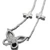 Graff Butterfly Diamond Tassel Necklace: Elegant Water Drop Gift for Her