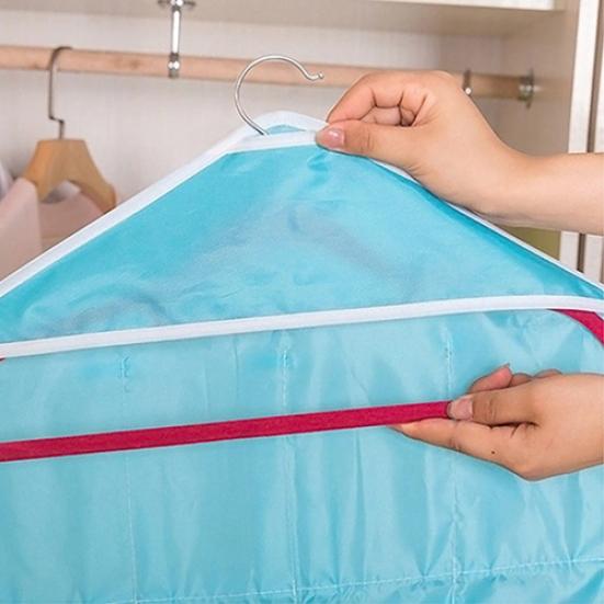 Multifunction Socks Toy Underwear Sorting Storage Bag 16 Pockets Hanging Organizer