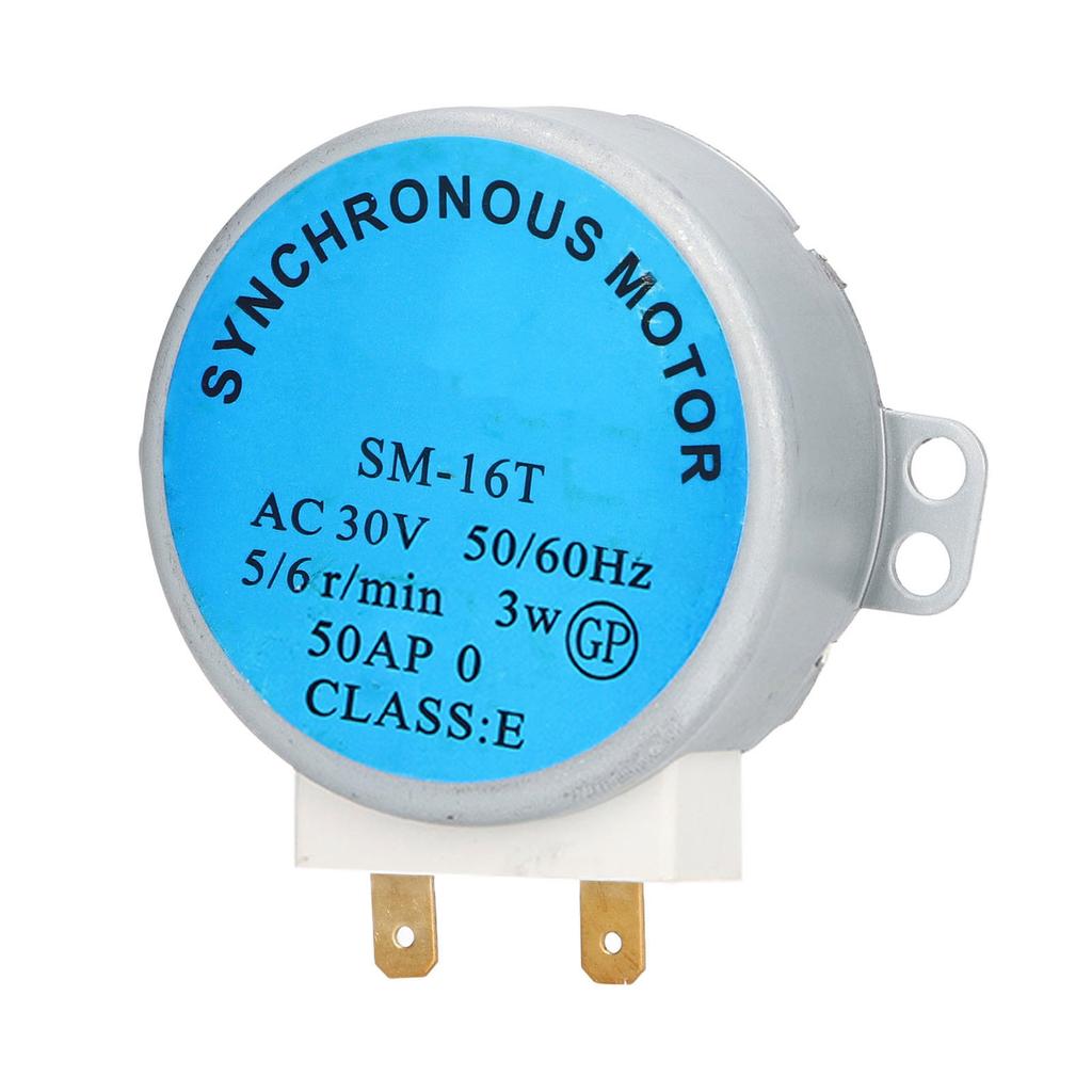 SM 16T Microwave Oven Turntable Motor Original Aluminium Copper Microwave Oven Synchronous Motor for Galanz AC30V Glass