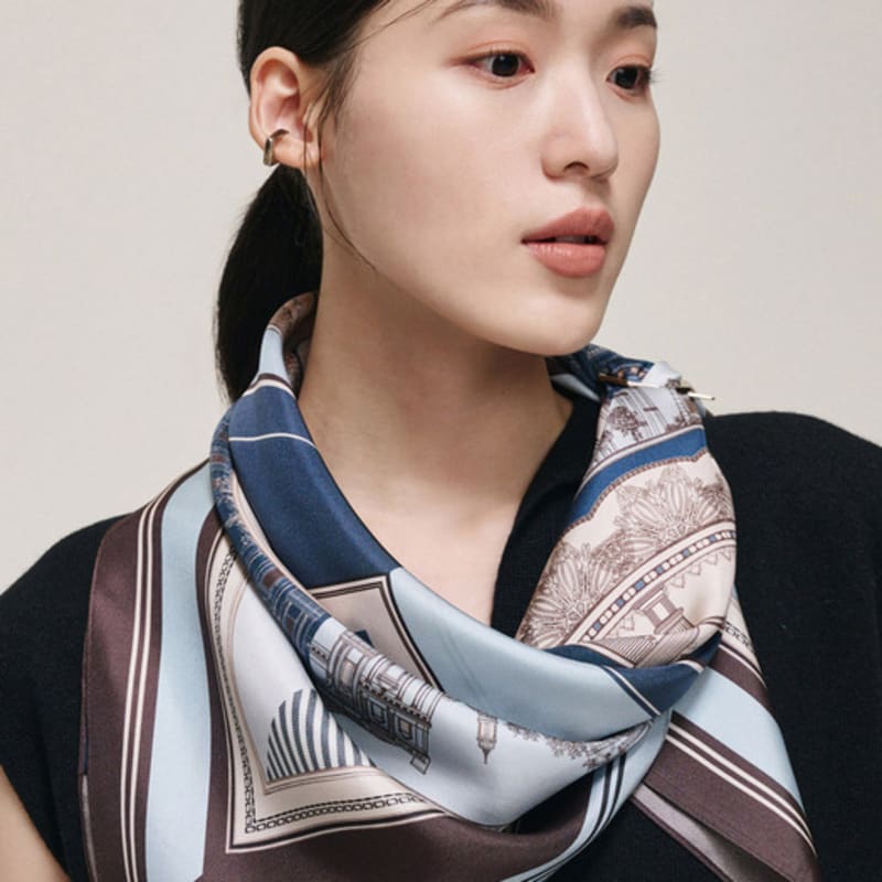 Saint Luxure Maeve Navy Brown