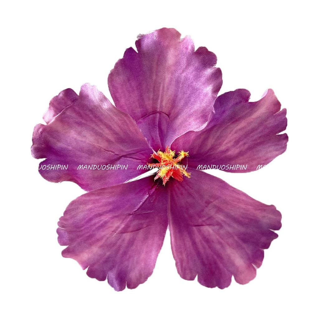 Hawajska spinka do włosów z hibiskusem - Stylowy dodatek na wakacje na plaży