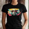 T-Shirt Women Elephant with Sunglasses Motif Cotton Size XS To 3XLWill Be Opened In a New Window or Tab