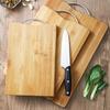 Chopping Board Thickened Bamboo Stable Sturdy Anti Crack Easy To Clean Kitchen Cutting Board with Hanging Hole