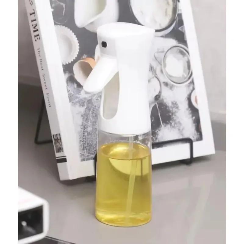 200/300ML Oil Spray Pot Kitchen Household Edible Olive Oil Spray Bottle Atomized Misty Oil Tank Air Fryer Spray Bottle