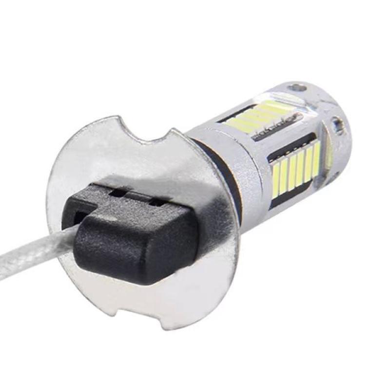 1Pc Car H3 Led Fog Light High Power Lamps Daytime Running Light Bulb Super Bright Lamp