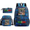 American Shanhaijing Backpack Student School Bag Shoulder Bag