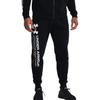 Under Armour Rival Fleece Chroma Κομψό Άνετο Μαλακό Ευέλικτο Πλεκτό Φούτερ Παντελόνι Ανδρικό Κάτω Μέρος Μαύρο 1370345-001