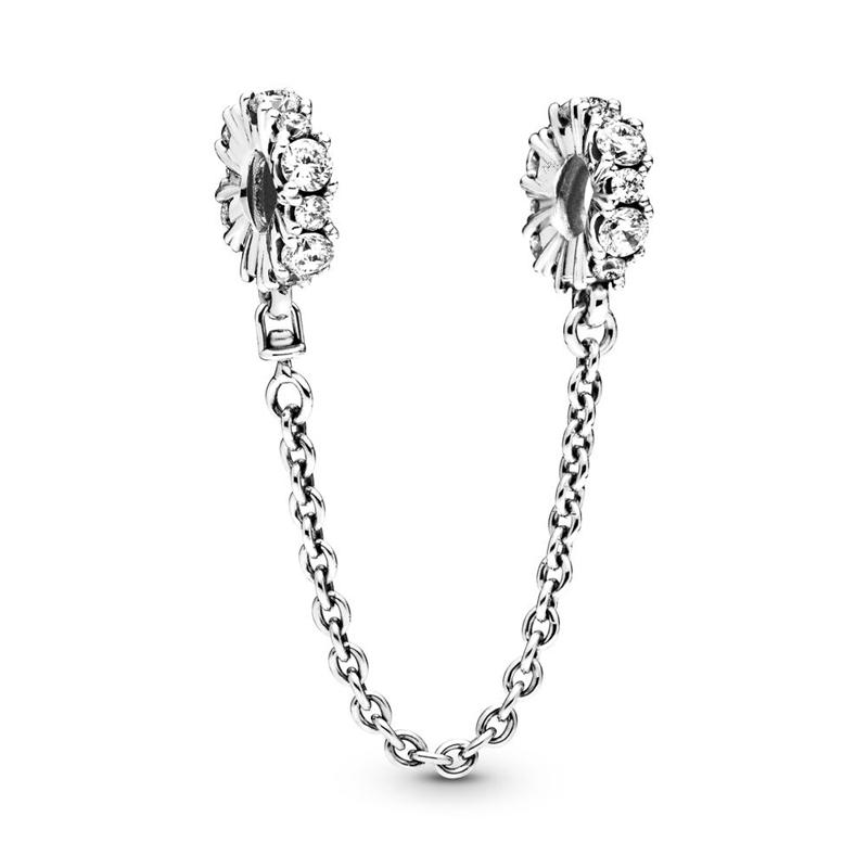 New Sparking Heart Clip Star Charm Beads Dangle Snake Fit Bracelet Necklace Beads For Diy Jewelry Women Gift