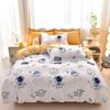 Plant Cashmere Sanded Four-Piece Bedding Set for Dorms & Homes