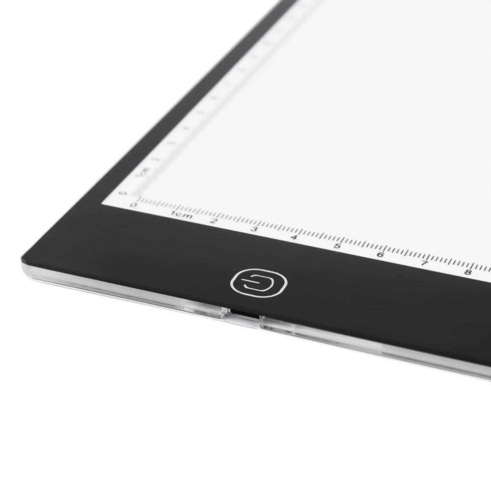 A4 LED Tracing Board Three-Level Dimmable Drawing Light Box Light Pad Art Pattern Replication