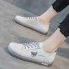 Fashion GKTINOO Women Sneakers Big Size 2025 Spring New Genuine Leather Loafers Women Casual Lace-up Women's Nurse Shoes