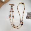 Handmade Amber Phone Lanyard With Long Pvc Strap For Universal Use