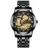 2025 new fully automatic non-mechanical watch men's waterproof calendar luminous tourbillon trend men's hollow design