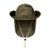 Men Bucket Hat with Shawl Summer Face Neck Protection Breathable Outdoor Hiking Camping Fishing Hat Neck Flap Anti-UV Sun Cap
