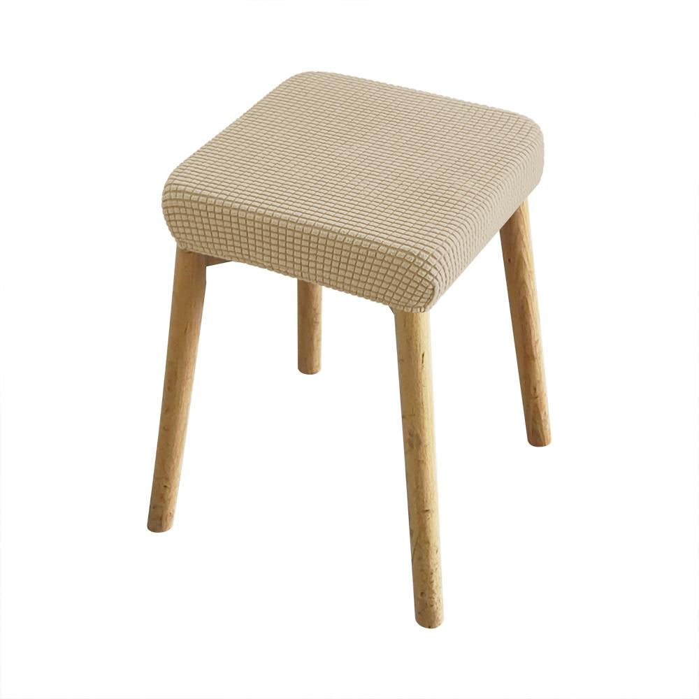 Elastische Vierkante Barkrukhoezen Effen Zadelzitting Slipcovers Voor Huis Aanrecht Woonkamer Cafe Restaurant Stoelbeschermer 1PC