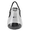 Inflatable Water Bag Dumbbell Transparent PVC Handheld Water Weight Bag for Home Gym Fitness Workout 10kg Capacity