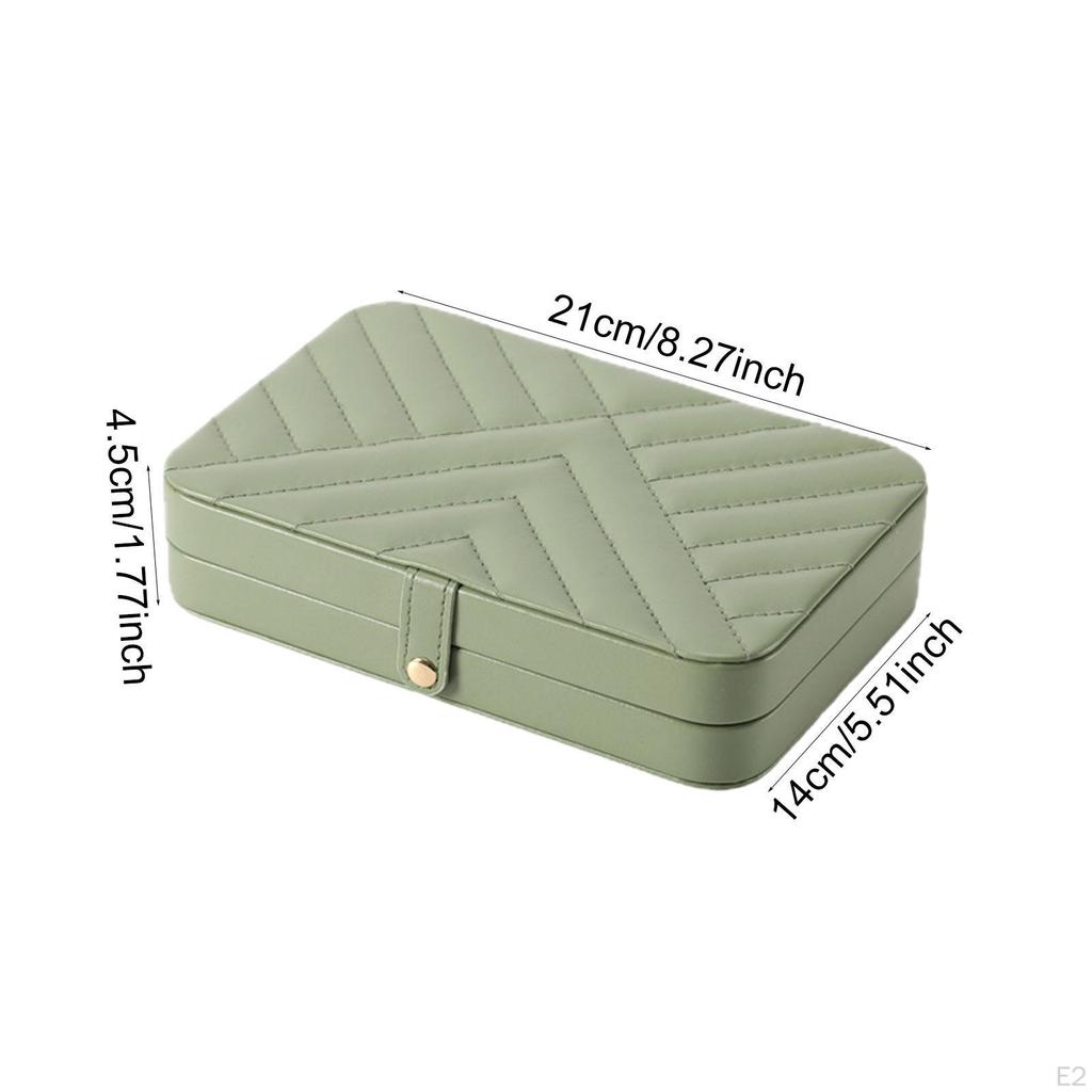Jewelry Storage Box, Compact, Multifunctional, Gift Organizer, Holder for Necklaces, Bracelets