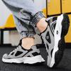 Men's Casual Sports Shoes Thick Sole Summer New Breathable Soft Sole Non-slip Comfort Outdoor Running Shoe Fashion Mesh Sneakers