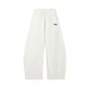 Original Logo Lace-Up Fashion Knitted Curved Pants Casual Pants Women Pants Cloud-Mushroom-White F11W529601F-WT