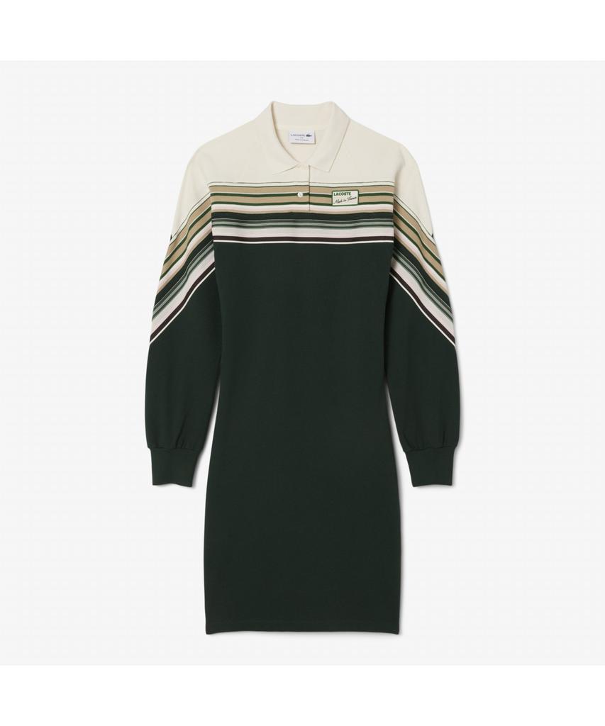 Lacoste Women'S Mif Batwing Sleeve Polo Dress Ef5408-55N F2I