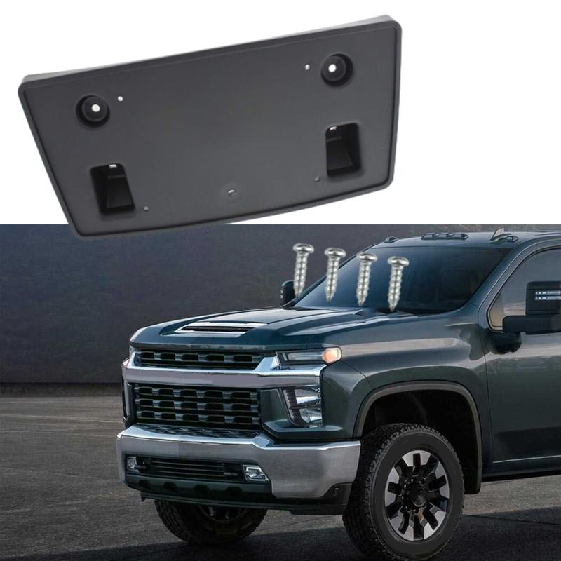 14879207 22774440 For Chevrolet Silverado 2500 3500 HD Car Front Bumper License Plate Bracket Frame Holder