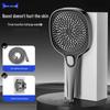 MDNG Square Pressurized Shower Head Set