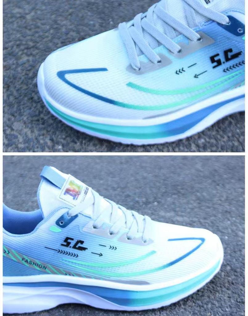 Men's Lightweight Non-Slip Athletic Shoes for Physical Education and Exams – Waterproof, Ideal for Running, Jump Rope, and Long Jump.